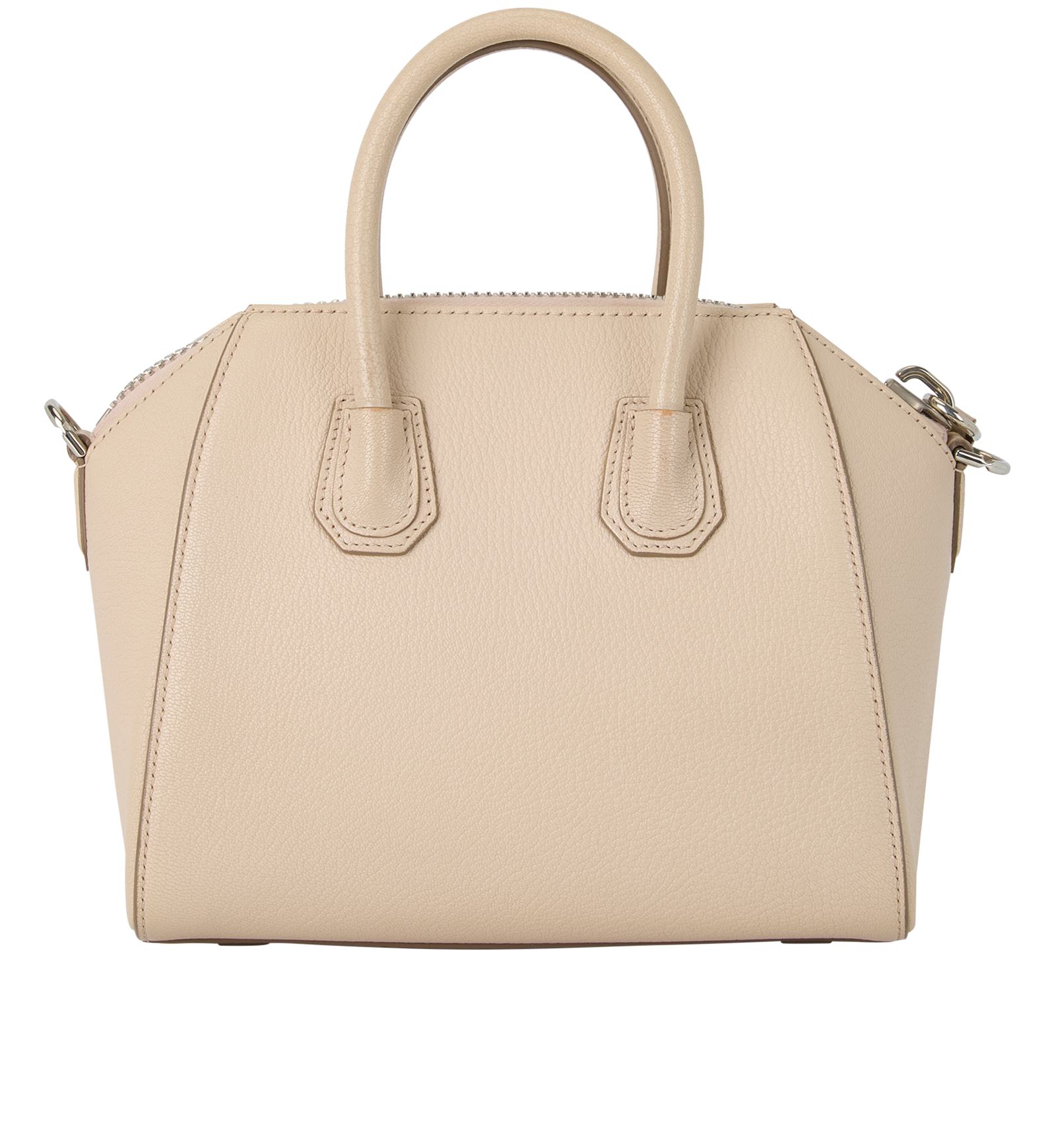 Mini Antigona, &pound;650, Handbags, Beige, Leather, Back view